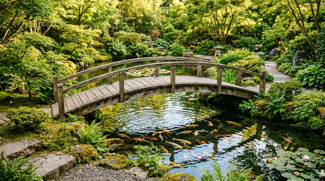 Minimal Modern Pond Border